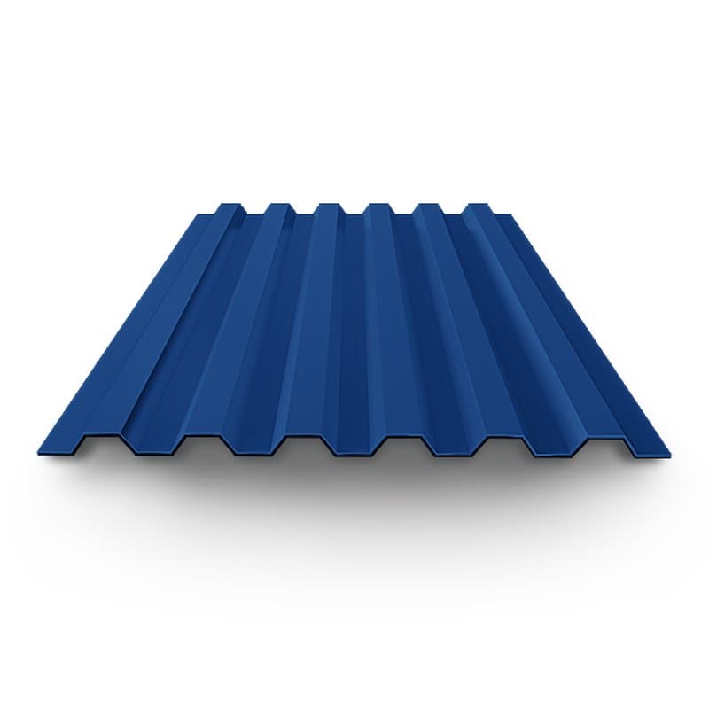 Профнастил окрашенный 0.5x1000x6000 RAL 5005 1051