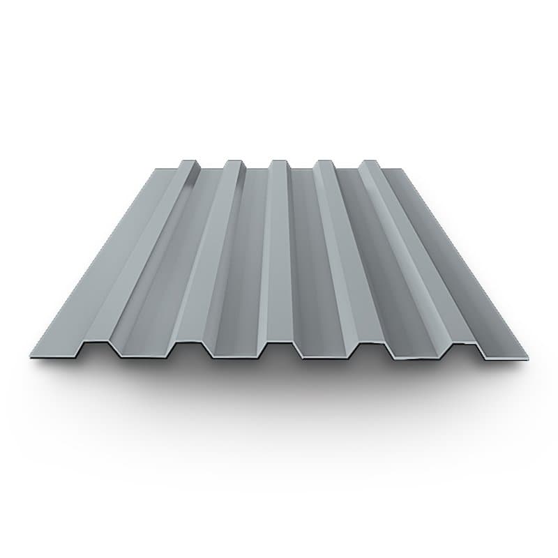 Профнастил окрашенный 0.5x1100x2000 RAL 7004 Россия