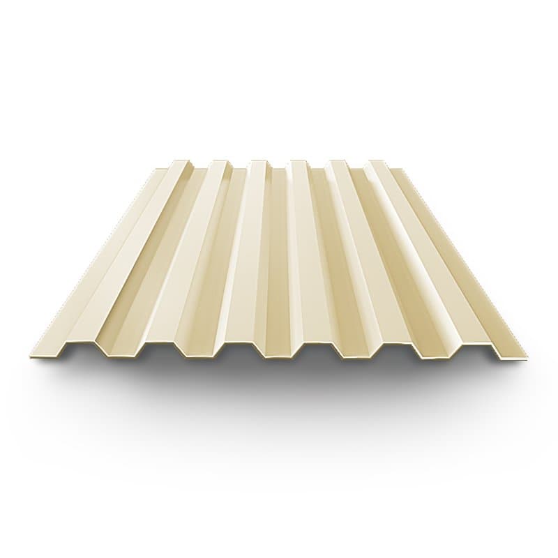 профнастил окраш С21 0,7х1000(1051)х1270 RAL 1015 светло-беж