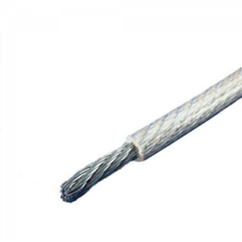 Трос 10x12 в ПВХ оплетке стальной DIN 3055 (100м)