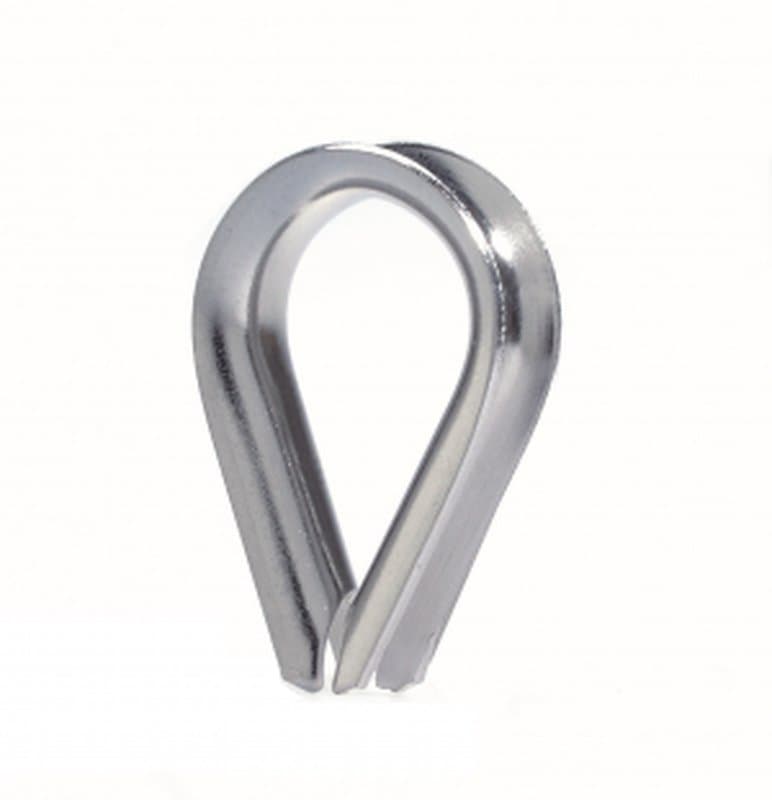 Коуш для стальных канатов 3 оцинк. (50шт)