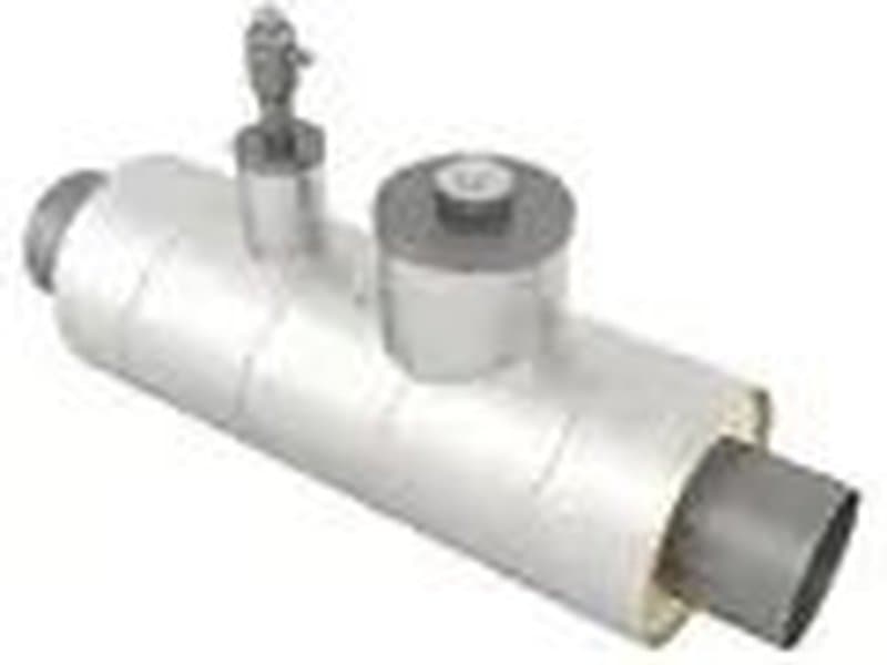 Кран шаровой Балломакс Ду250 б/ш г/д 273х10/450 ППУ-ОЦ с воздушником Ду32мм